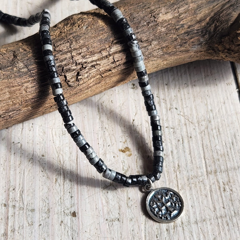 שרשרת לגבר Black swan